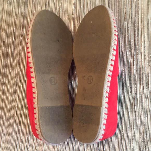 Andi Red Slip On Summer Espadrilles - Picture 6 of 8